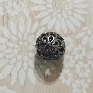 Pandora Sterling Silver Daisy Flower Bead Charm
